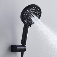 Душевая система встраиваемая Shevanik S4335H, черный