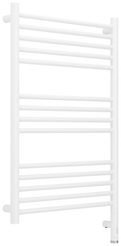 Полотенцесушитель электрический Сунержа Богема 3.1 30-6005-8050 90x55 см, подключение справа, матовый белый, лесенка