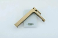 Смеситель для раковины Gappo G17-3 G1017-32 золотой сатин