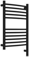 Полотенцесушитель электрический Сунержа Богема 3.1 31-6003-6040 70x45 см, подключение справа, матовый черный, лесенка