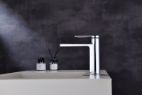 Смеситель для раковины Black&White Gravity 7103С chrome