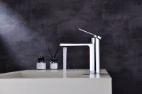 Смеситель для раковины Black&White Gravity 7103С chrome