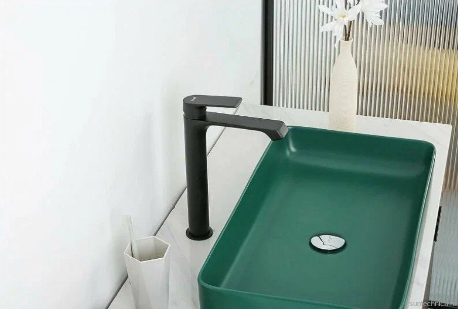 Смеситель для раковины Frap H71-6 F1071-26 черный