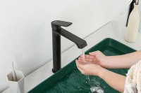 Смеситель для раковины Frap H71-6 F1071-26 черный Смеситель для раковины Frap H71-6 F1071-26 черный