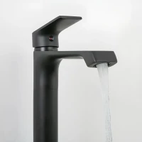 Смеситель для раковины Frap H71-6 F1071-26 черный Смеситель для раковины Frap H71-6 F1071-26 черный