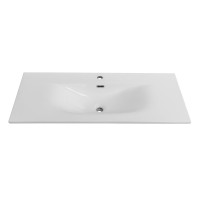 Тумба с раковиной BelBagno Uno-mini 100 подвесная, 2 ящика, матовая еловая