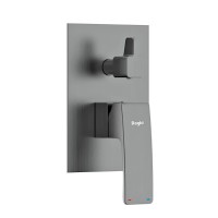 Встраиваемый смеситель для душа и ванны Raglo R01.272.09 С ВНУТРЕННЕЙ ЧАСТЬЮ, графит