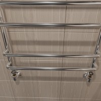 Полотенцесушитель водяной Маргроид Вид 9 09-8050-002 80x50 с полкой