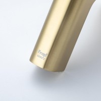 Смеситель для раковины Frap H89 F1089-3 золотой сатин