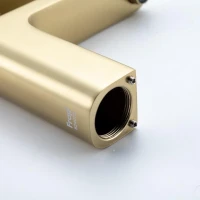 Смеситель для раковины Frap H89 F1089-3 золотой сатин Смеситель для раковины Frap H89 F1089-3 золотой сатин