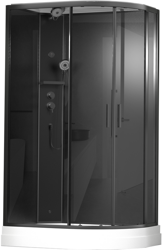 Душевая кабина Timo Premium ILMA 902 L Black