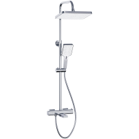 Душевая стойка Haiba HB24537 с термостатом, хром