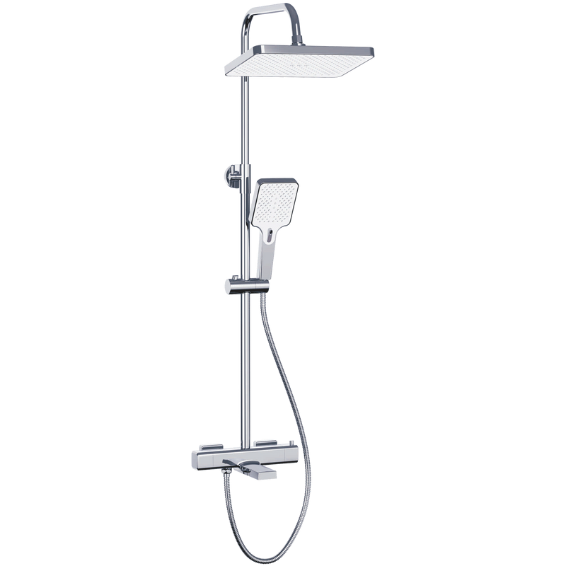 Душевая стойка Haiba HB24537 с термостатом, хром