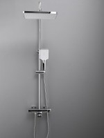 Душевая стойка Haiba HB24537 с термостатом, хром