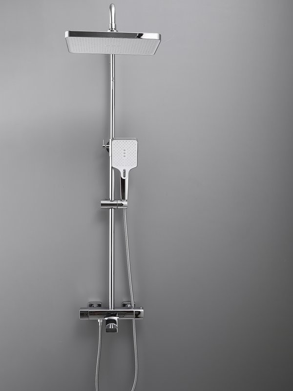 Душевая стойка Haiba HB24537 с термостатом, хром
