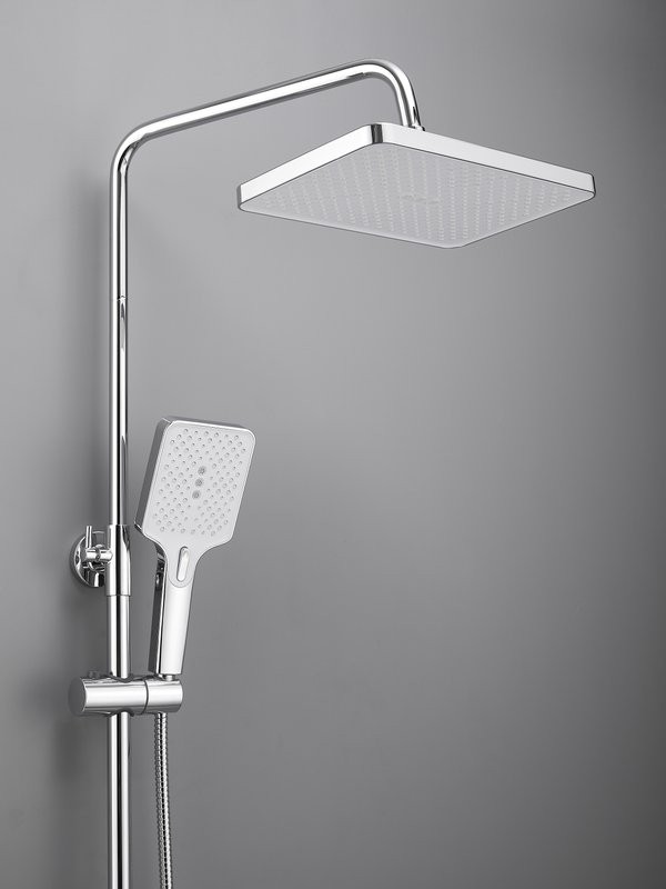 Душевая стойка Haiba HB24537 с термостатом, хром