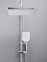 Душевая стойка Haiba HB24537 с термостатом, хром