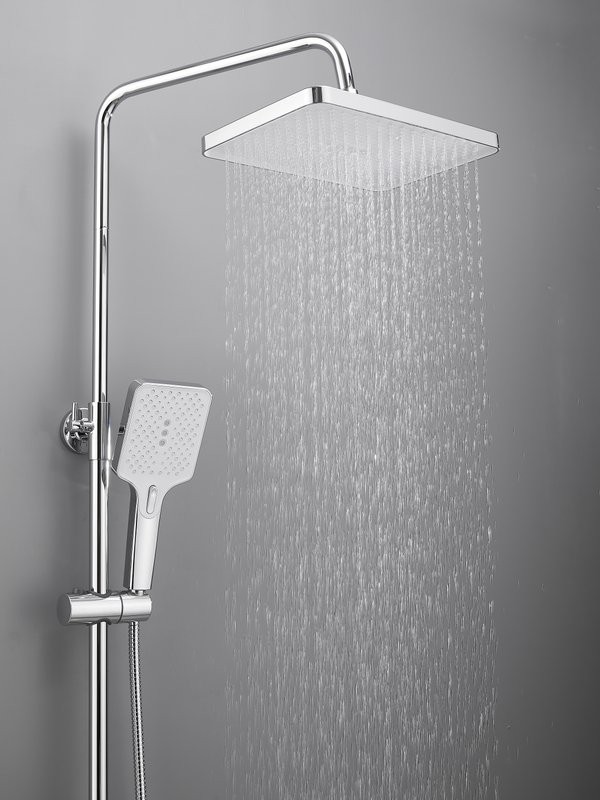 Душевая стойка Haiba HB24537 с термостатом, хром