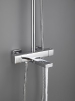 Душевая стойка Haiba HB24537 с термостатом, хром