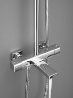 Душевая стойка Haiba HB24537 с термостатом, хром