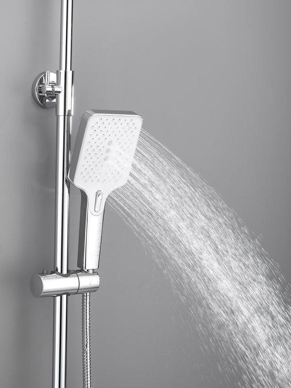 Душевая стойка Haiba HB24537 с термостатом, хром