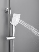 Душевая стойка Haiba HB24537 с термостатом, хром