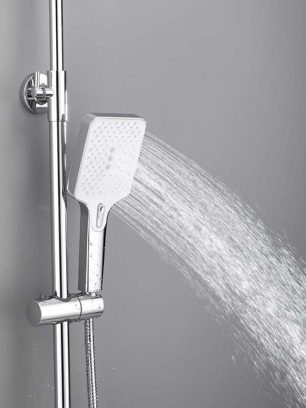 Душевая стойка Haiba HB24537 с термостатом, хром