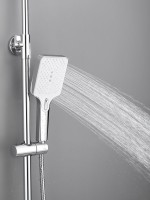 Душевая стойка Haiba HB24537 с термостатом, хром