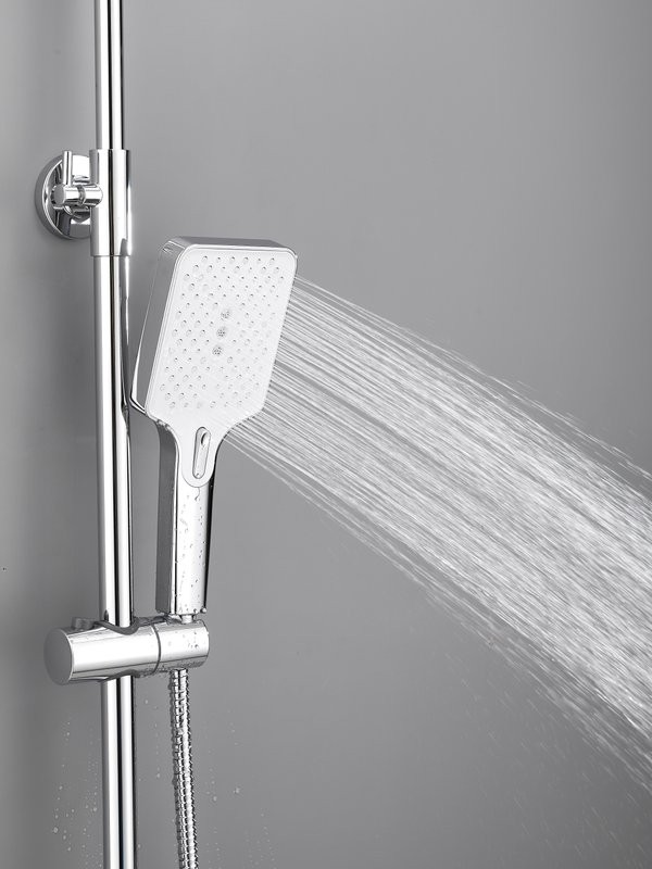 Душевая стойка Haiba HB24537 с термостатом, хром