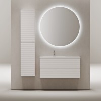 Тумба с раковиной Sancos Folk 100 L bianco