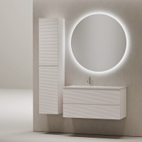Тумба с раковиной Sancos Folk 100 L bianco