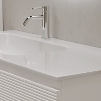 Тумба с раковиной Sancos Folk 100 L bianco