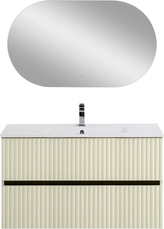 Мебель для ванной комнаты Art&Max Torino 100 подвесная, палом