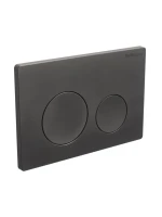 Кнопка смыва для унитаза BelBagno BB-03C-GM пластик, цвет оружейная сталь Кнопка смыва для унитаза BelBagno BB-03C-GM пластик, цвет оружейная сталь
