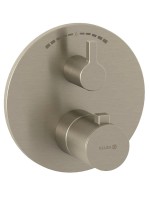 Встраиваемый смеситель для душа и ванны Kludi Nova Fonte Pura 20810N515 брашированный никель PVD