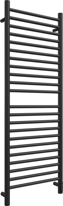 Полотенцесушитель электрический EWRIKA Медея S 120/40 с диммером, черный матовый
