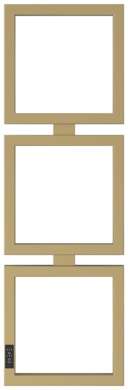 Полотенцесушитель электрический Сунержа Этюд E 32-0844-1030 105x35 см, подключение слева, золотой шелк