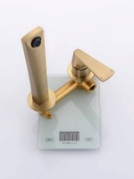 Смеситель для раковины Raglo R07.11.03 С ВНУТРЕННЕЙ ЧАСТЬЮ, золотой сатин Смеситель для раковины Raglo R07.11.03 С ВНУТРЕННЕЙ ЧАСТЬЮ, золотой сатин