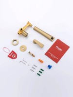 Смеситель для раковины Raglo R07.11.03 С ВНУТРЕННЕЙ ЧАСТЬЮ, золотой сатин Смеситель для раковины Raglo R07.11.03 С ВНУТРЕННЕЙ ЧАСТЬЮ, золотой сатин