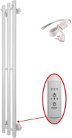 Полотенцесушитель электрический Маргроид Inaro 120х12 R, с крючками, белый матовый