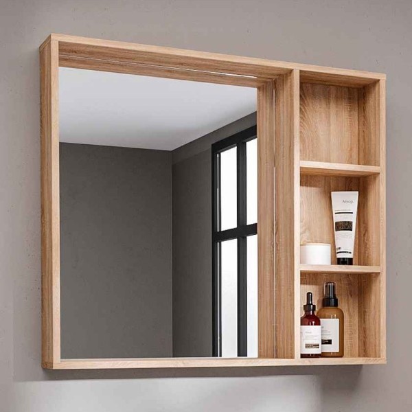 Зеркало Grossman Флай 80 дуб сонома, универсальное