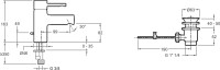 Смеситель для раковины Jacob Delafon Cuff E37041-CP