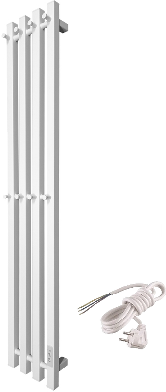 Полотенцесушитель электрический Маргроид Inaro профильный 120х18 белый матовый