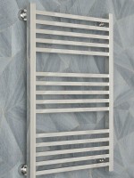 Полотенцесушитель водяной Сунержа Модус Pro 00-0450-1030 100x35 см, глянцевый хром, лесенка