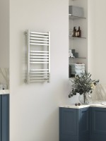 Полотенцесушитель водяной Сунержа Модус Pro 00-0450-8050 80x55 см, глянцевый хром, лесенка