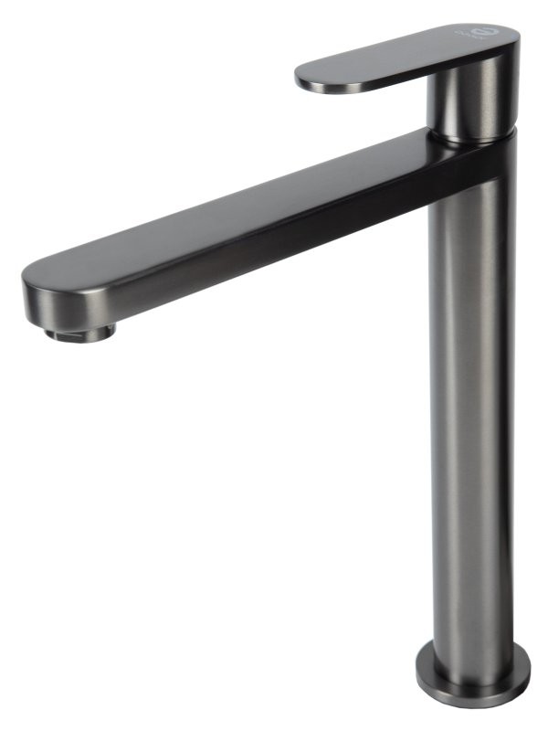 Смеситель для раковины Agger Sweet A2712155 оружейная сталь матовая