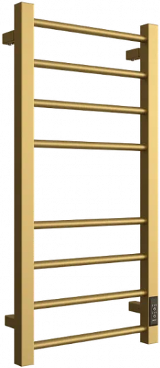 Полотенцесушитель электрический Двин S plaza neo 80х40, матовое золото