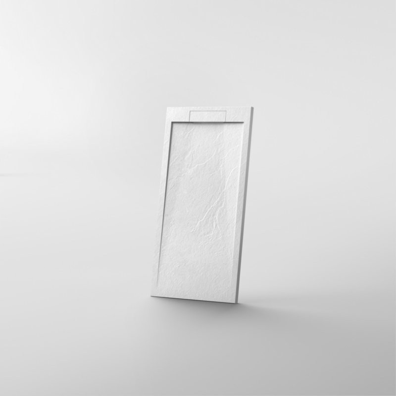 Поддон для душа Esbano LX ESP-LX108W 100х80 см, матовый белый