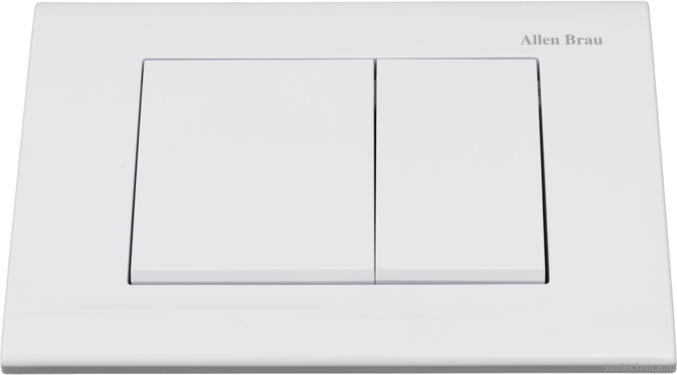Кнопка смыва Allen Brau Liberty 9.20002.20 белая глянец