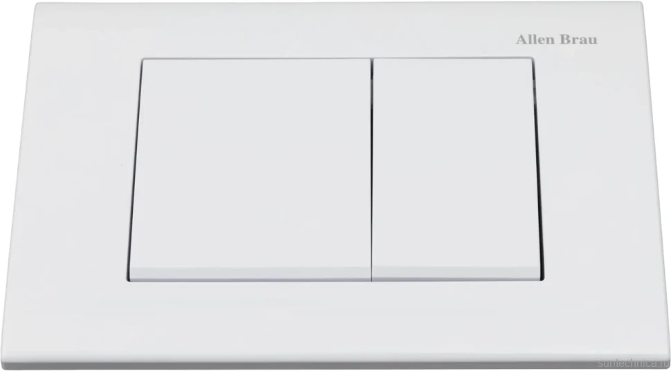 Кнопка смыва Allen Brau Liberty 9.20002.20 белая глянец